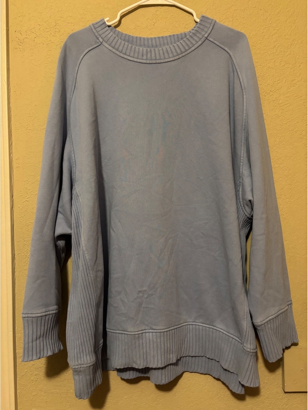 Aerie Light Blue XL Oversized Sweatshirt